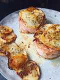 Tournedos lardés à la poire façon Rossini