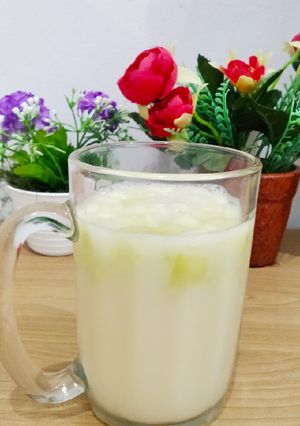 Foto resep Es melon yakult