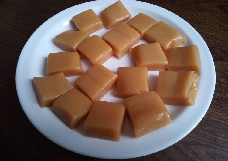 Caramels mous (fudges)