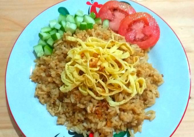 Resep 196. Nasi Goreng TekTek (Abang&#34; keliling) Simple, Bikin Ngiler