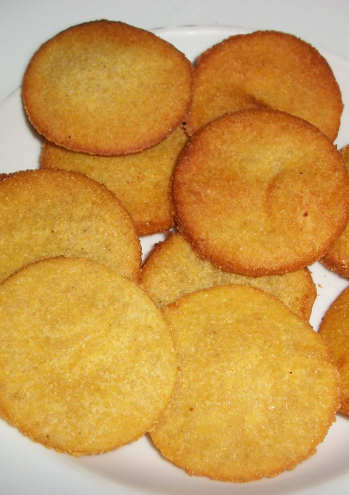 Una foto de Galletitas saladas de maíz