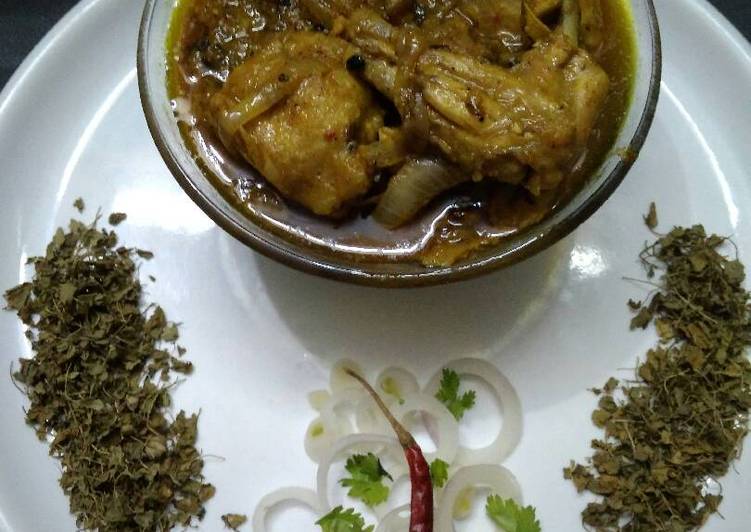 Methi chicken