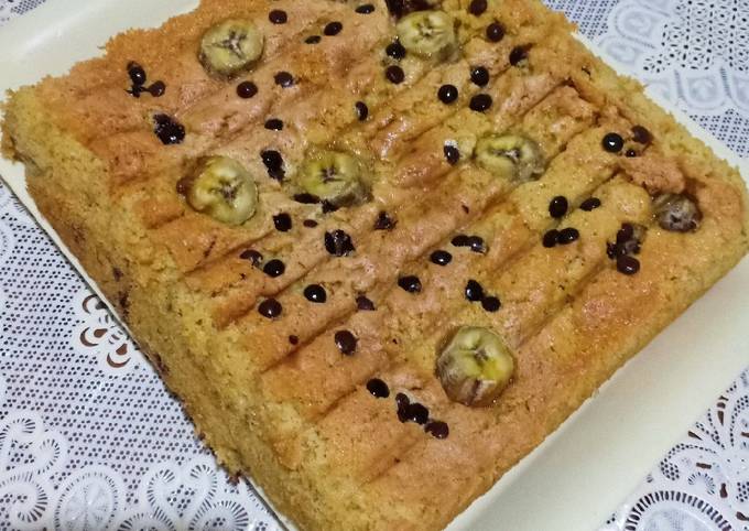 Resep Banana Cake Soft n Moist Anti Gagal