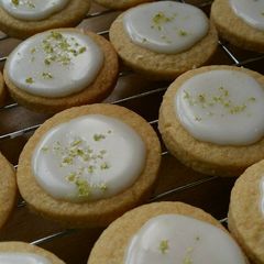 A picture of Vickys 'Put The Lime In The Coconut' Cookies, GF DF EF SF NF.