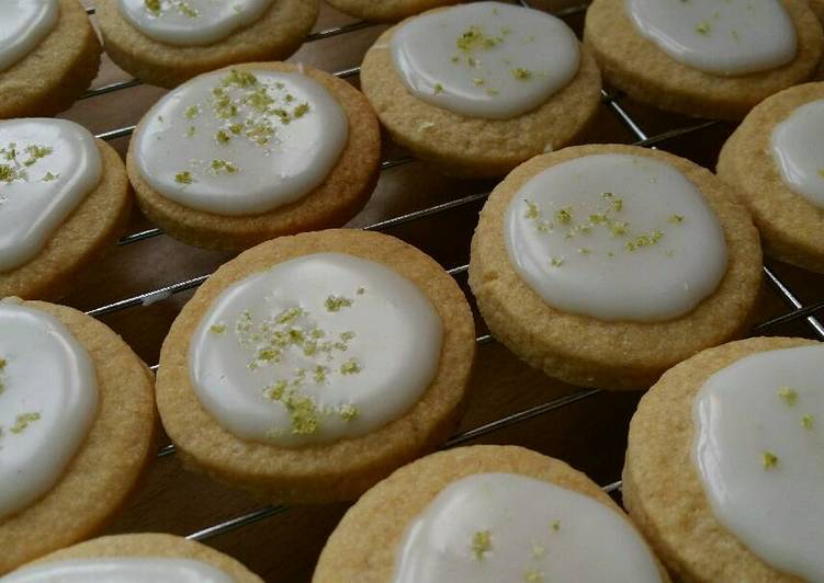 Vickys 'Put The Lime In The Coconut' Cookies, GF DF EF SF NF