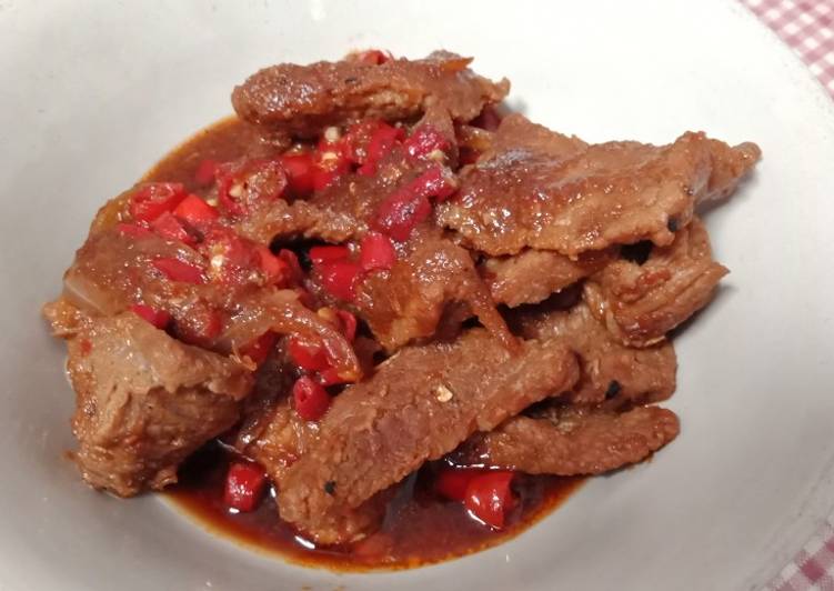 Sapi Lada Hitam ala Saori