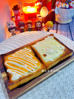 烤起司蛋厚片吐司 的食譜成品照片