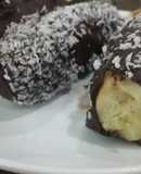 Kem chuối phủ chocolate