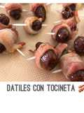 Dátiles con tocineta