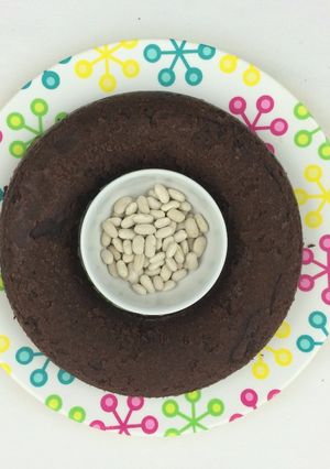 Une photo de Gateau chocolat-haricot blanc