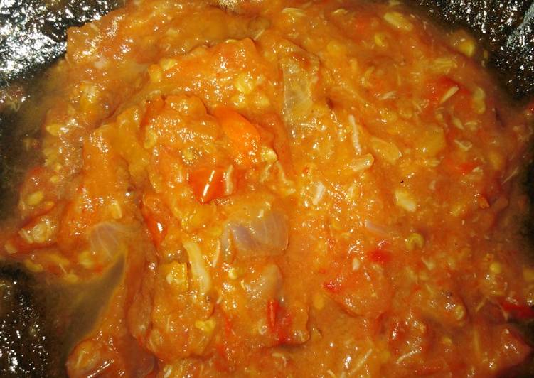 Cara Gampang Memasak Sambel Tomat Sumer Jadi, tidak cukup satu
