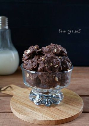 Foto resep Kue Kering Coklat Kacang