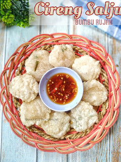 Foto resep Cireng Salju Bumbu Rujak