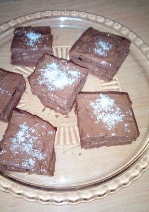 Φωτογραφία της συνταγής Brownies με πραλίνα