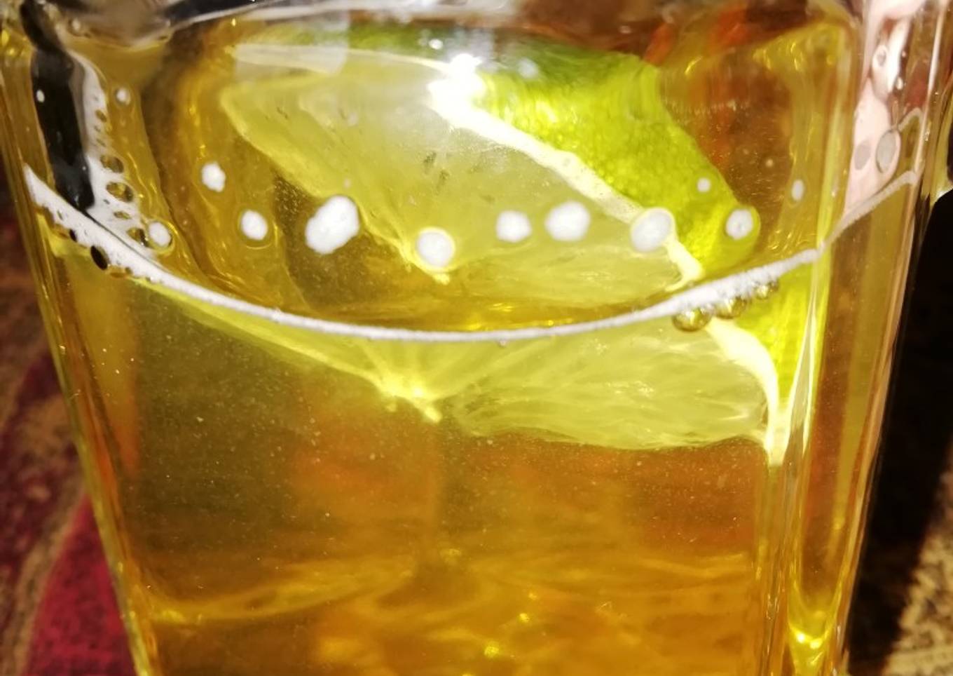Té verde con jengibre y canela ☕😄😋