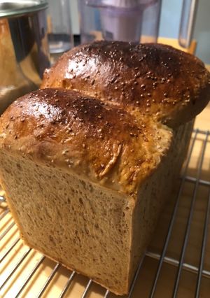 紅藜湯種吐司 的食譜成品照片
