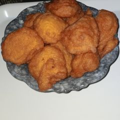 A picture of Fluffy akara balls.