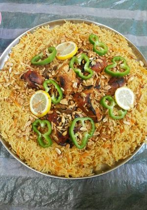 صورة لوصفة الكبسه الاردنيه