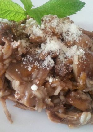 Foto principal de Risotto de conejo y setas