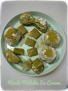 Foto resep Mochi Matcha Ice Cream (tanpa tepung ketan)