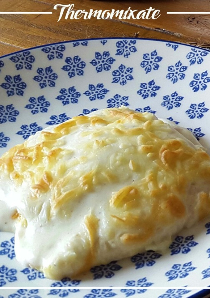Una foto de Canelones de bacalao con Thermomix