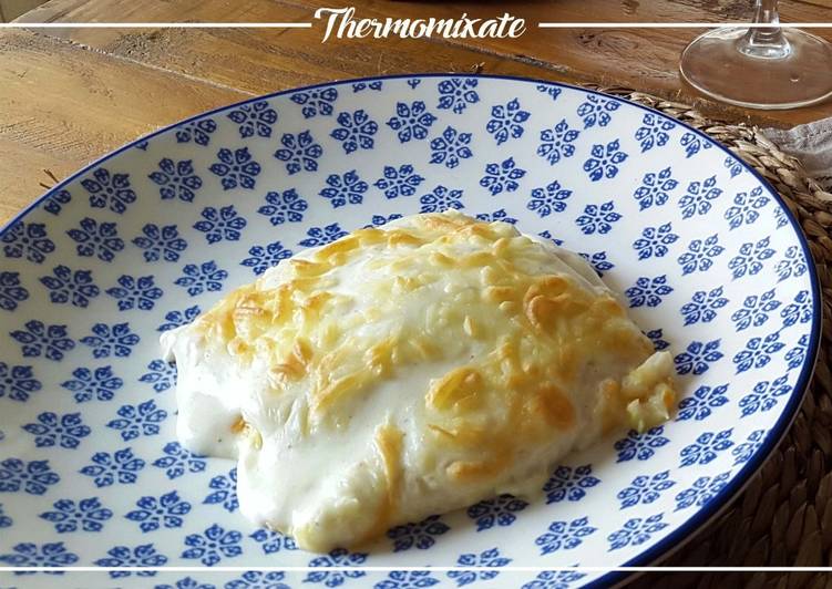 Canelones de bacalao con Thermomix
