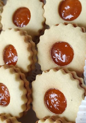 Une photo de Sablé à la confiture