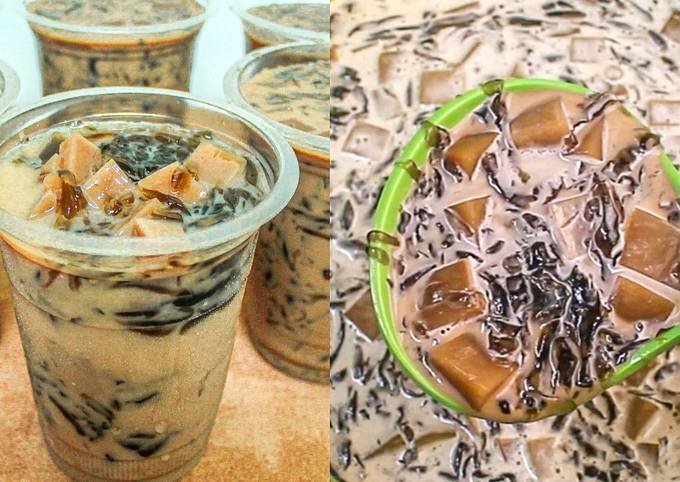 Resep Jualan Es Capcin Cappucino Cincau oleh Easy Cooking Mom - Cookpad