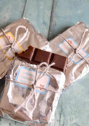 A picture of Caramel Chocolate Bars.