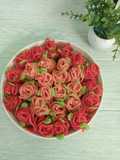 Roti Jala Rose