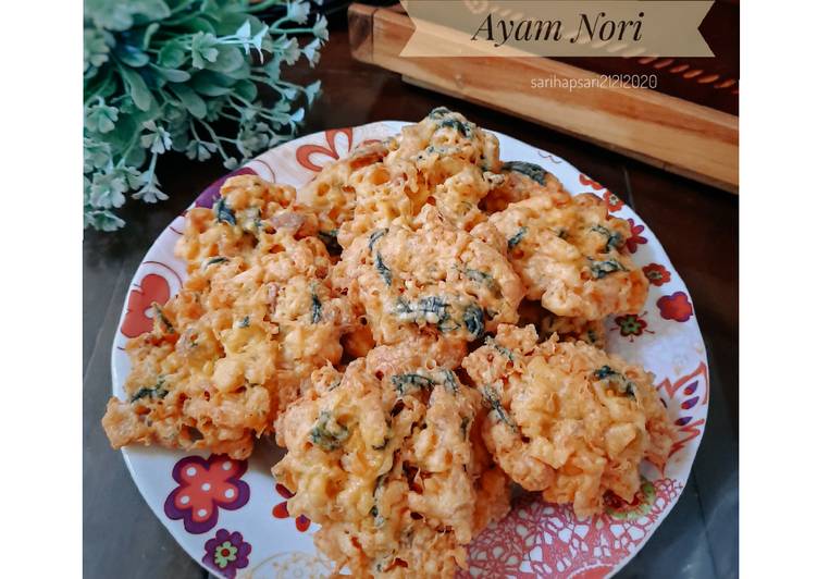 Resep Bakwan Ayam Nori Enak dan Antiribet