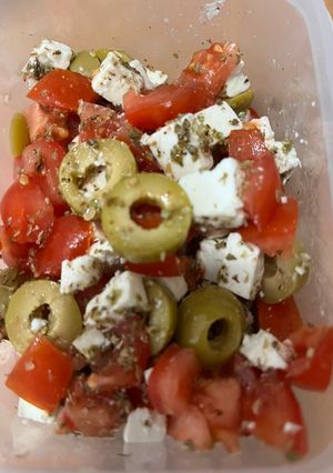 Gyors görög reggeli recept fotója