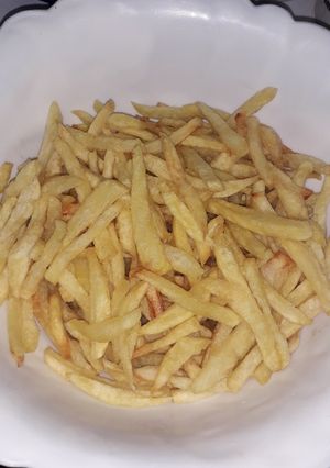 A picture of French fries.