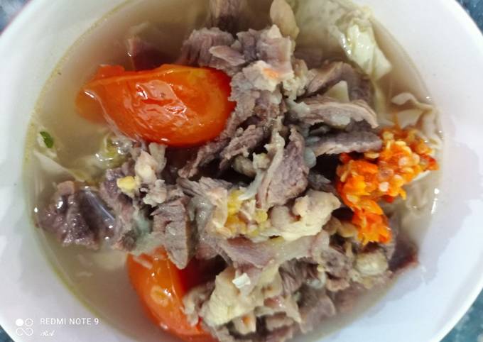 Resep Soto daging bening, Menggugah Selera