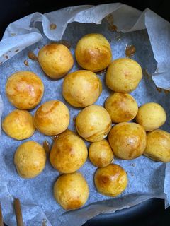 Hình của món Bánh khoai lang mật phô mai nướng nckd.