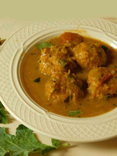 டர்ணிப் பருப்பு உருண்டை குழம்பு Turnip paruppu urundai செய்முறை முக்கிய புகைப்படம்