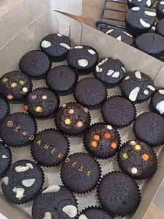 Foto resep Chocolate Cupcake (no egg, no mixer, moist) 🧡