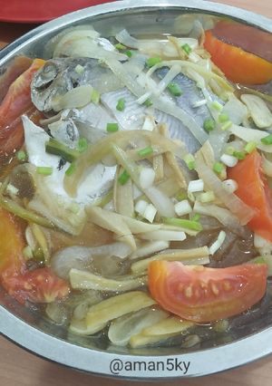 Foto resep Bawal Putih Steam