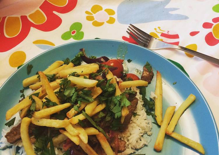 MAKE ADDICT! Recipes Peruvian Lomo Saltado