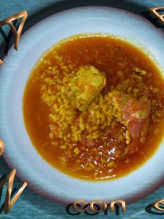 Una foto de Arroz con bogavante