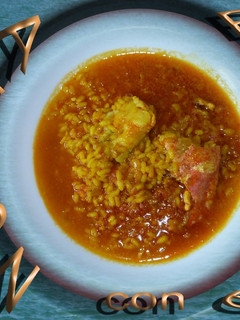 Una foto de Arroz con bogavante