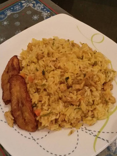Una foto de Arroz con pechuga de pollo