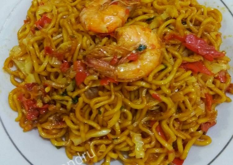 Mie goreng mercon...π