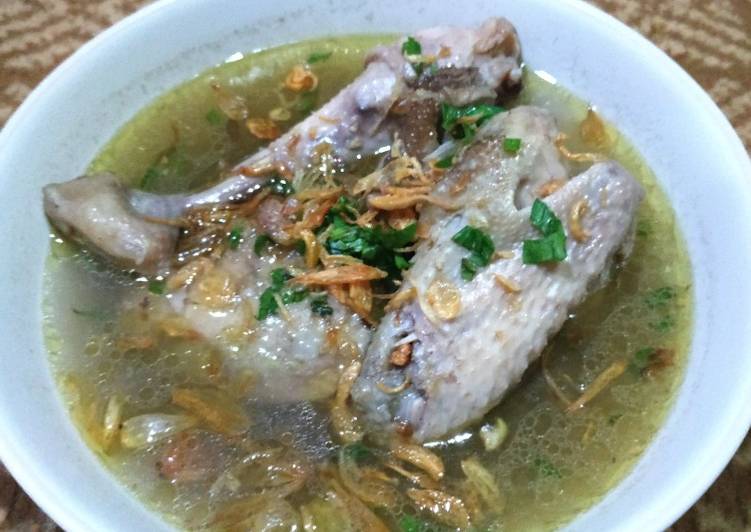 Cara Gampang Membuat Sop ayam rempah, Enak