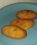 Bombas de papa rellenas de queso