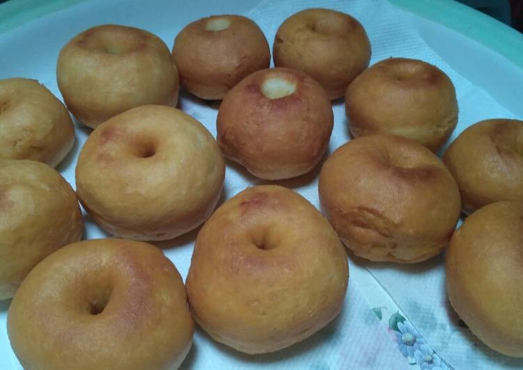 Donat maizena gembul, no susu bubuk