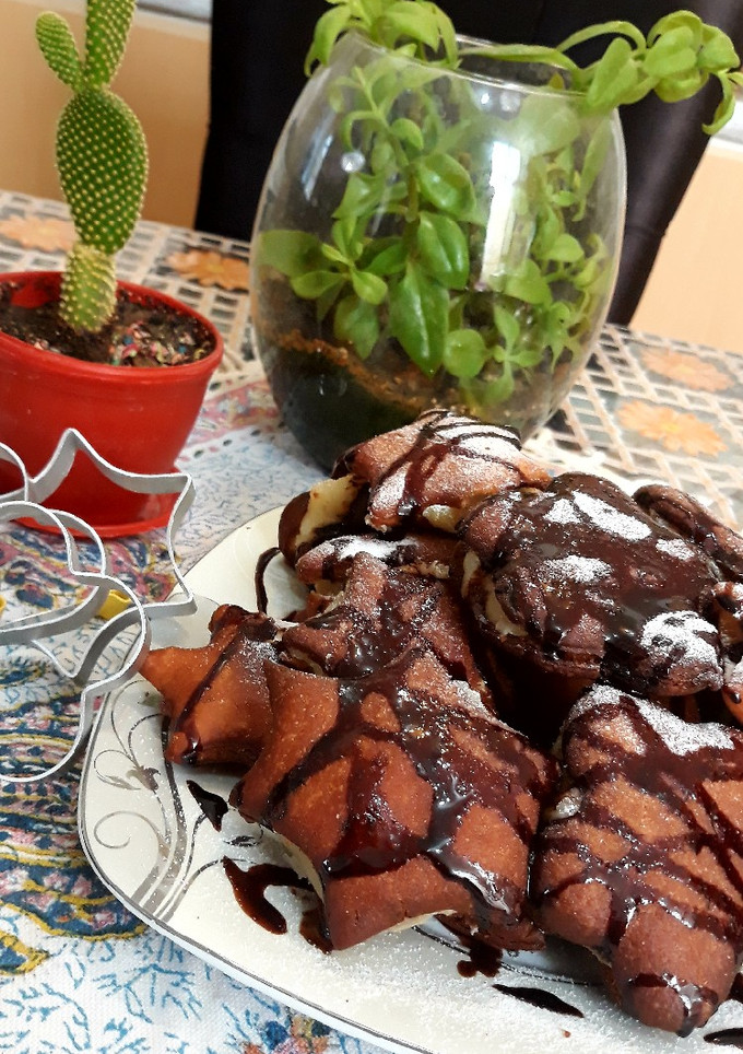 عکسی از دستور پیراشکی کرم دار