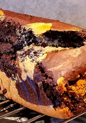 Une photo de 🇫🇷🇬🇧Marbré vanille-choco...Healthy ! GOU007