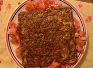 Una foto de Tortilla de verduras rellena de queso en el Flip Essen
