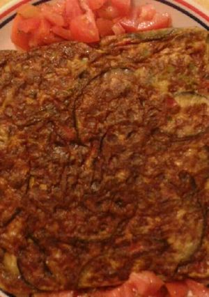 Una foto de Tortilla de verduras rellena de queso en el Flip Essen
